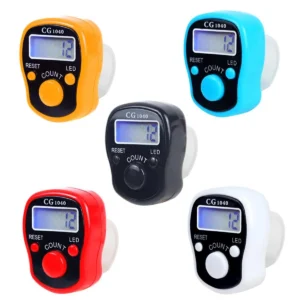 Digital Tasbih Light Counter With Hand Ring